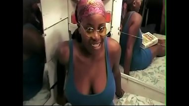 18yo ebony all natural big breast boob babe romantic porn video
